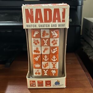 Nada! Kids Puzzle Game - Vibrant Orange and White